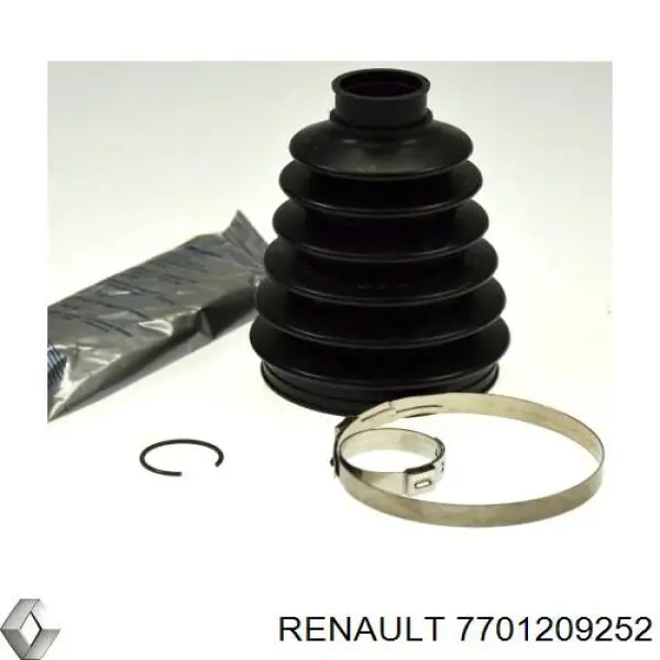 Пильник шарніра кутових швидкостей зовнішній передній Renault (RVI) 7701209252 ціна, від 13.80 USD