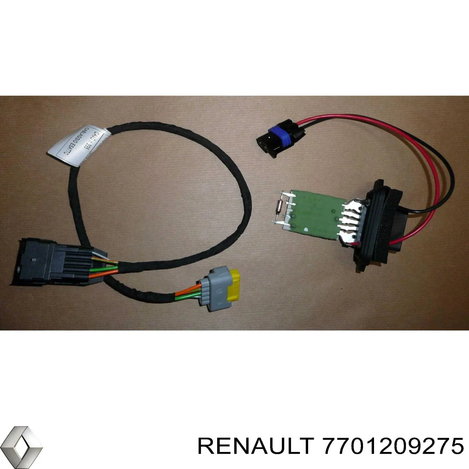 Резистор обігрівача Renault (RVI) 7701209275 ціна, від 27.57 USD