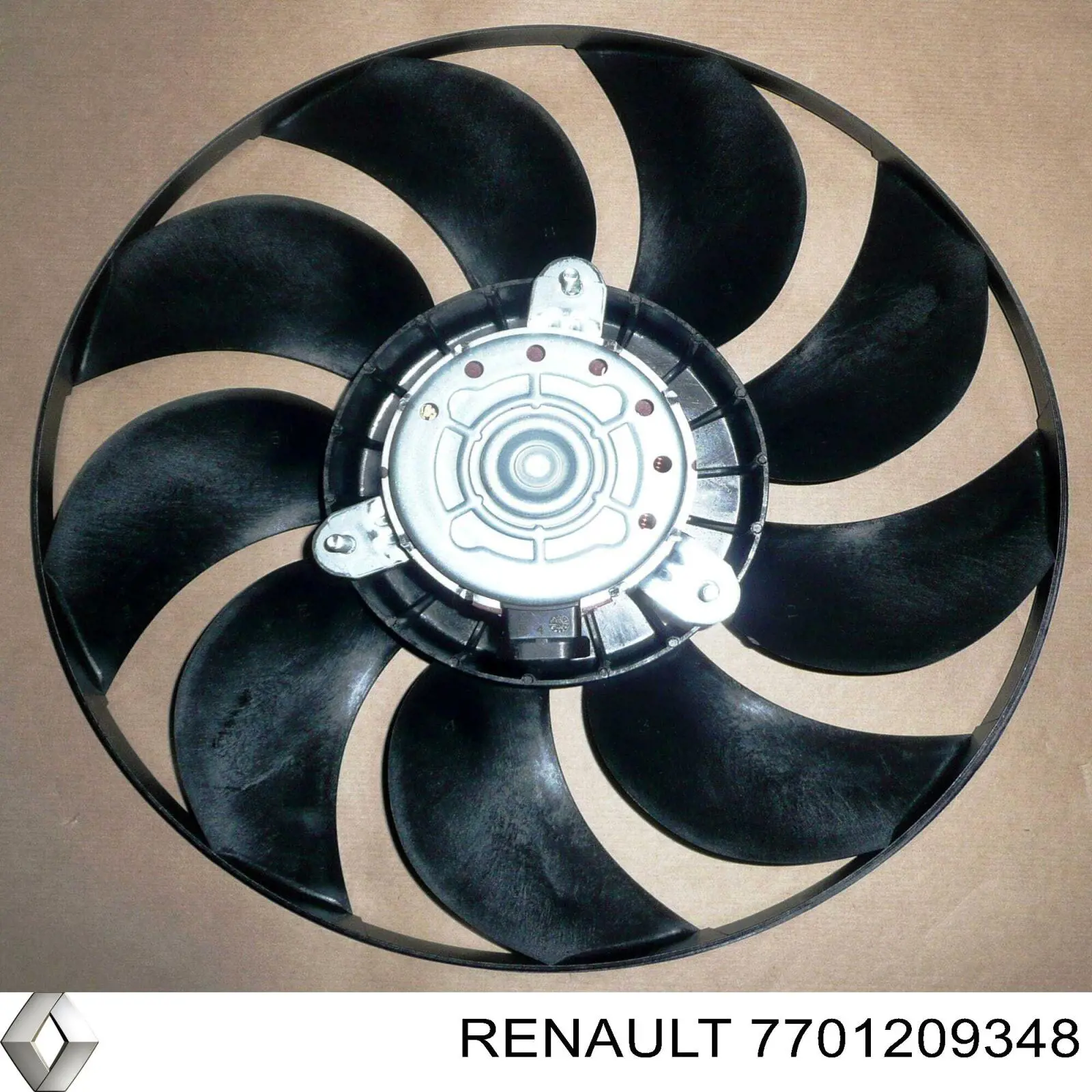 Вентилятор/крильчатка радіатора охолодження, лівий Renault Master 2 (HD, FD) (Рено Мастер)
