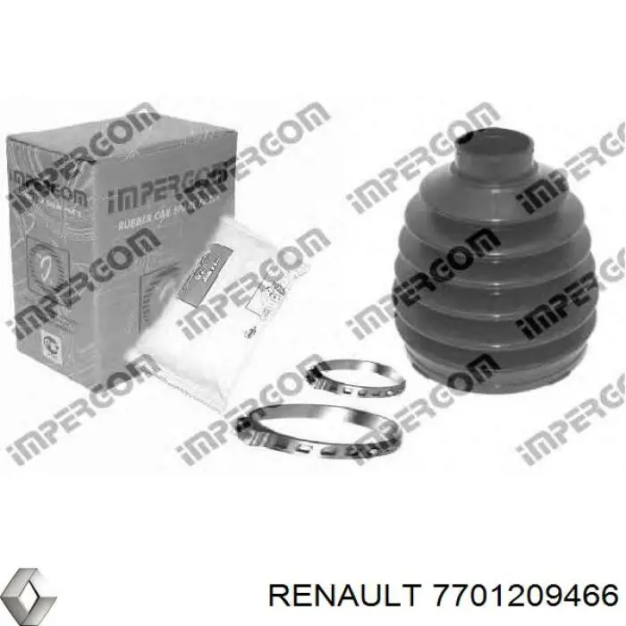 Пильник шарніра кутових швидкостей зовнішній передній Renault (RVI) 7701209466 ціна, від 10.70 USD