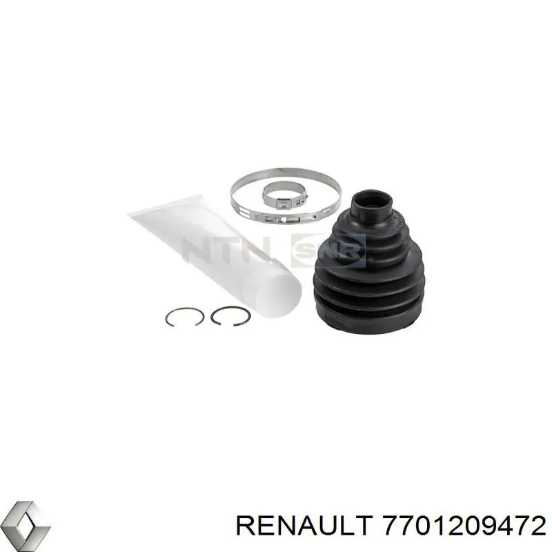 Купити 7701209472 Renault (RVI) Пильник шарніра кутових швидкостей внутрішній передній