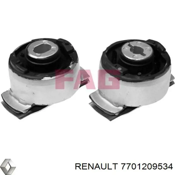 Купити 7701209534 Renault (RVI) Сайлентблок задньої балки