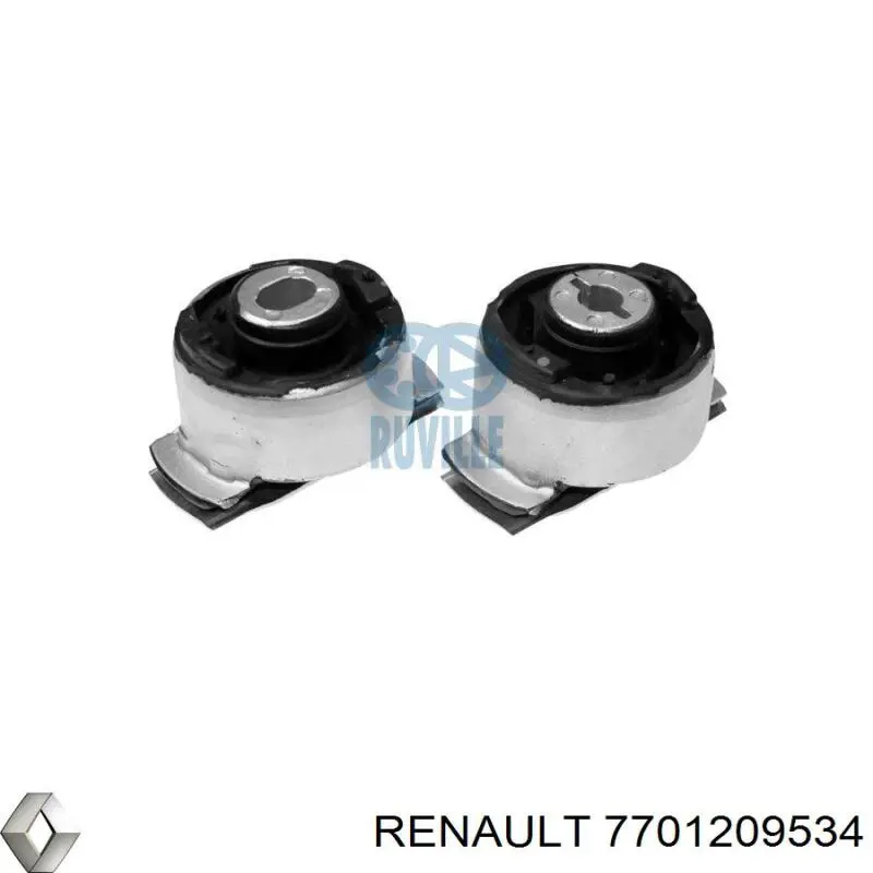 Сайлентблок підрамника задній Renault (RVI) 7701209534