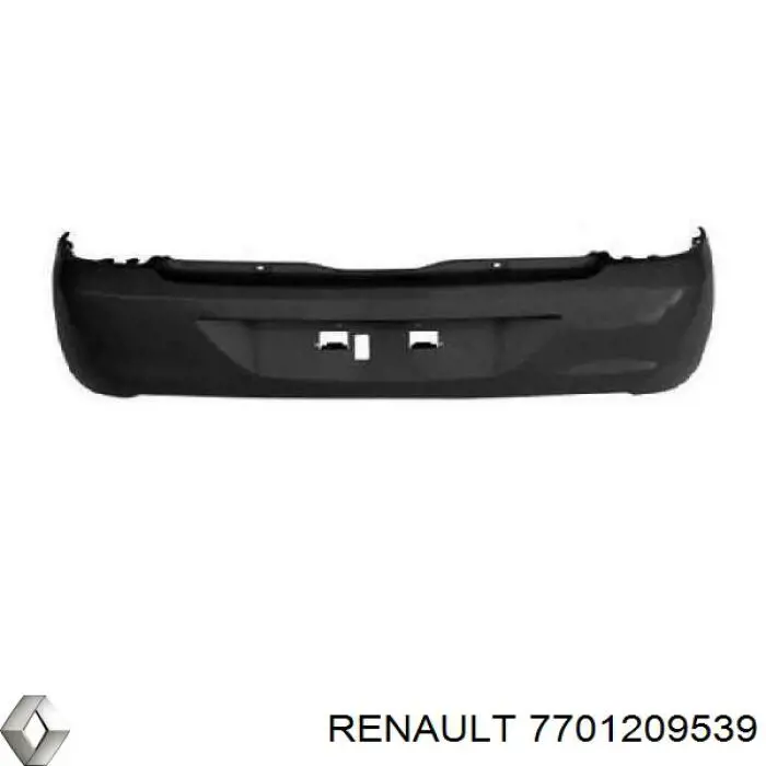 Купити 7701209539 Renault (RVI) Задній бампер