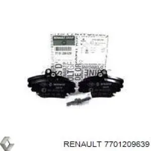 Гальмівні колодки Renault (RVI) 7701209639 ціна, від 19.55 USD