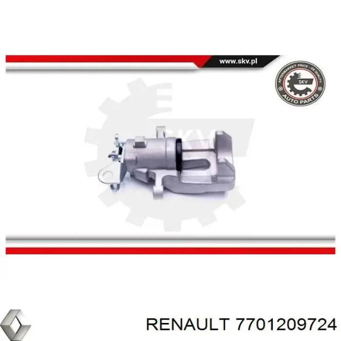 Супорт гальмівний, передній, правий Renault (RVI) 7701209724