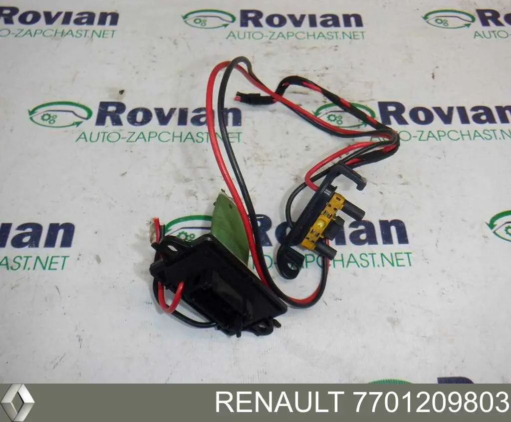 Резистор обігрівача Renault (RVI) 7701209803 ціна, від 13.44 USD