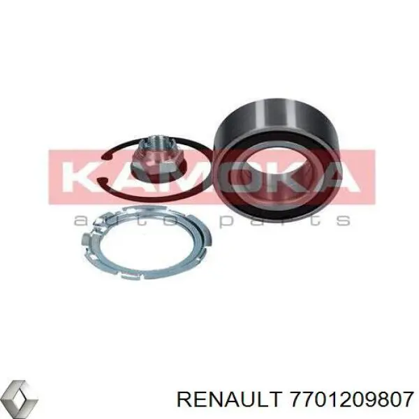 Купити 7701209807 Renault (RVI) Підшипник ступиці передньої