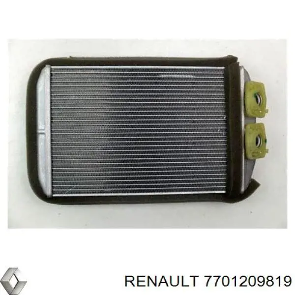 7701209819 Renault (RVI) радіатор пічки (обігрівача)