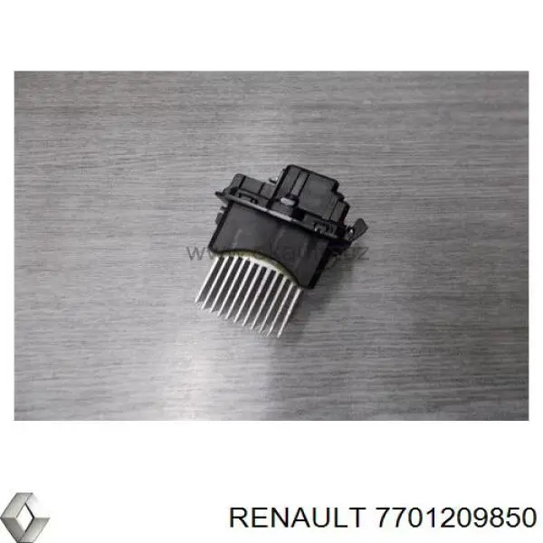 Резистор обігрівача Renault (RVI) 7701209850 ціна, від 30.09 USD