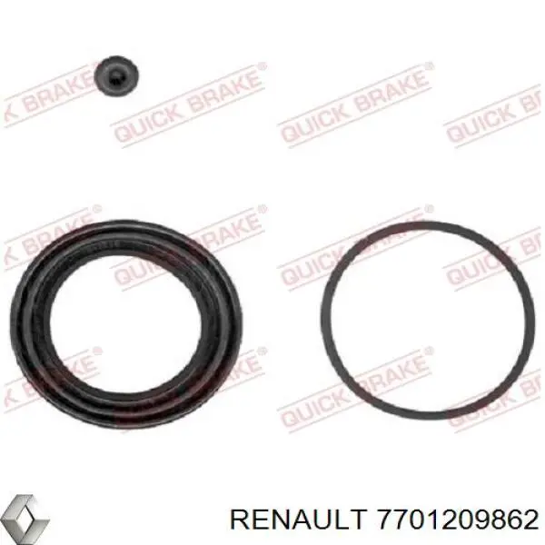 Супорт гальмівний передній лівий Renault (RVI) 7701209862 ціна, від 33.79 USD