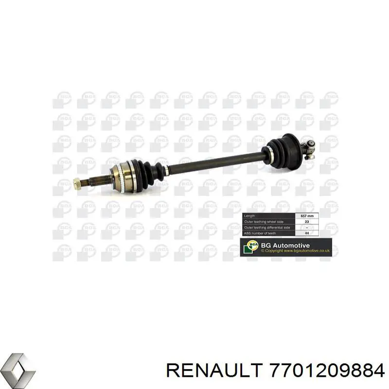 Пильник ШРУСа внутрішній, правий Renault (RVI) 7701209884 ціна, від 7.27 USD