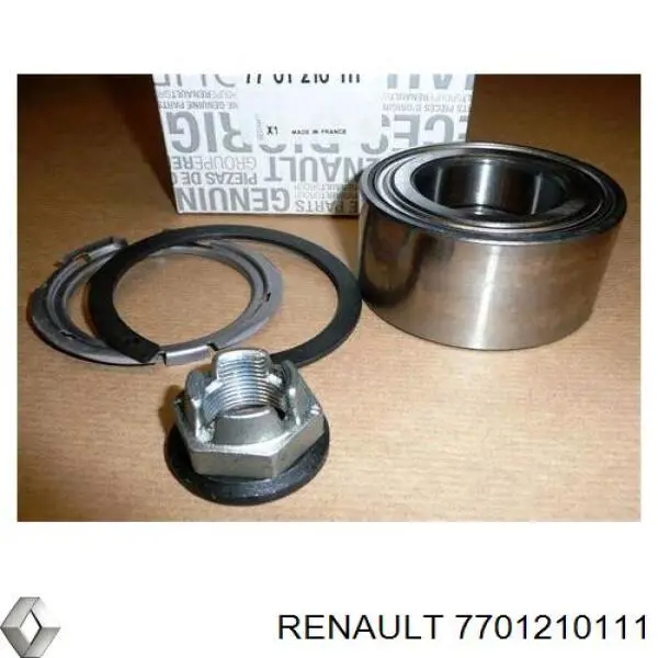 Купити 7701210111 Renault (RVI) Підшипник ступиці передньої