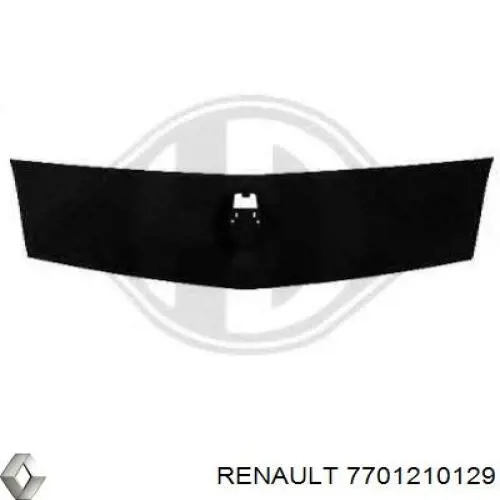 7701210129 Renault (RVI) накладка (рамка решітки радіатора)