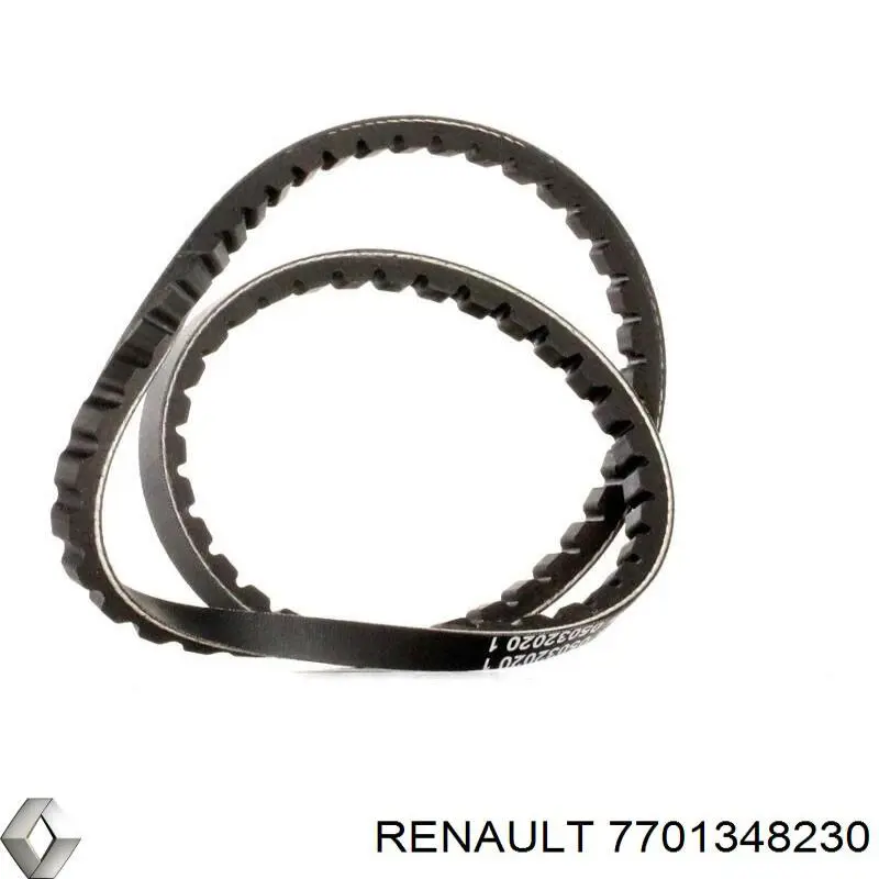 Ремінь генератора 7701348230 Renault (RVI)