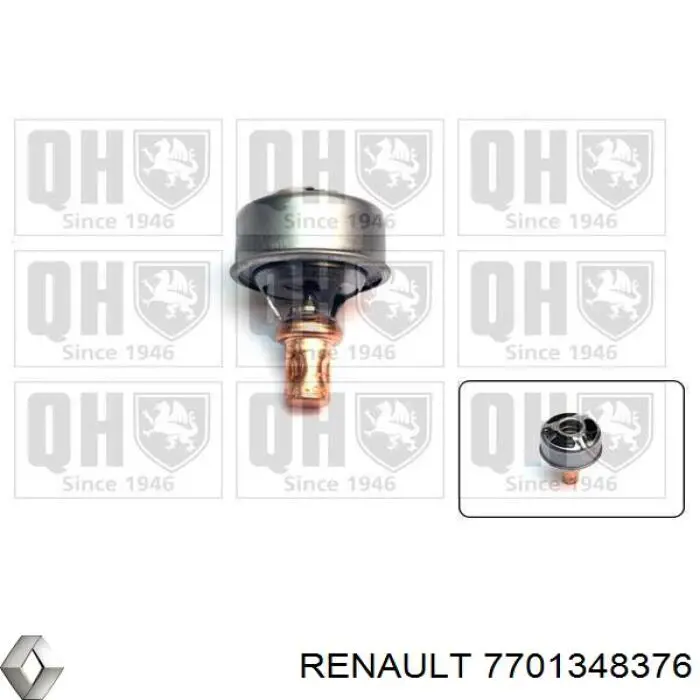 Автомобільний термостат Renault (RVI) 7701348376 ціна, від 6.52 USD