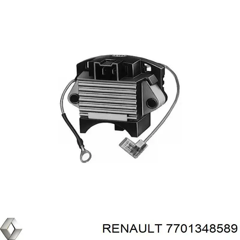 7701348589 Renault (RVI) реле-регулятор генератора, (реле зарядки)