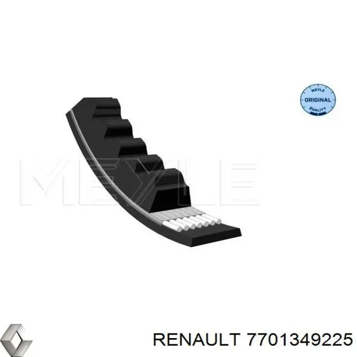 7701349225 Renault (RVI) ремінь приводний, агрегатів