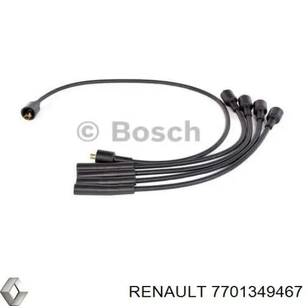 Дроти запалювання Renault (RVI) 7701349467 ціна, від 15.33 USD