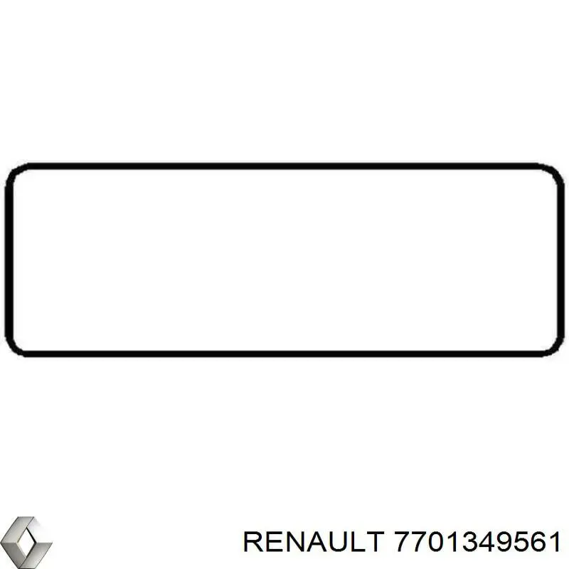 Прокладка клапанної кришки двигуна Renault 25 (B29) (Рено 25)