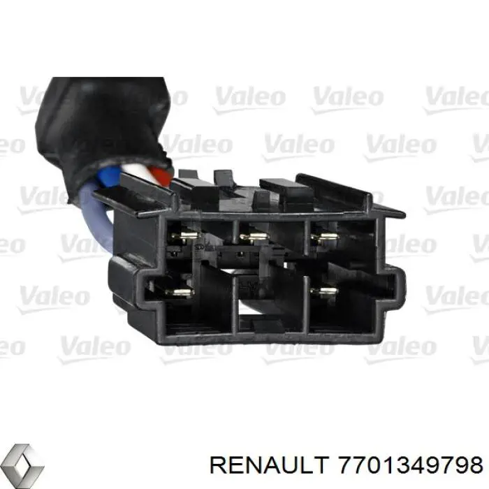 Двигун склоочисника лобового скла (трапеції) 7701349798 Renault (RVI)