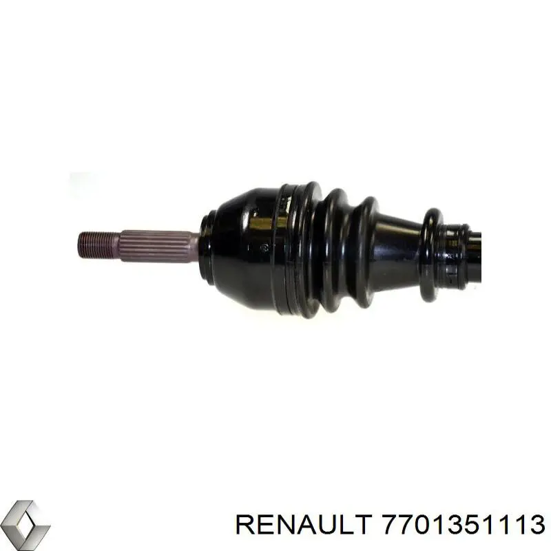 Піввісь (привід) передня, права Renault 11 3 dr (Рено 11)