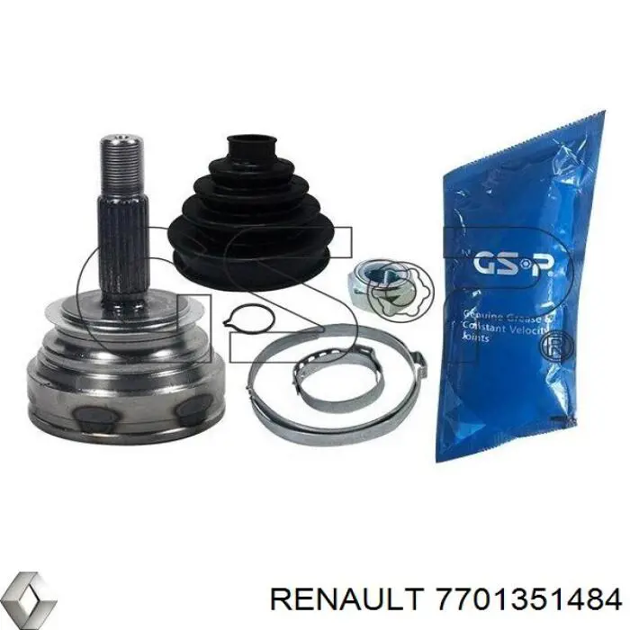 Привід передній лівий Renault (RVI) 7701351484 ціна, від 59.31 USD