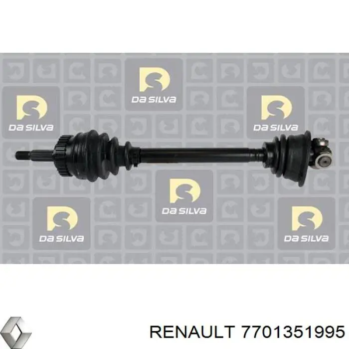 Піввісь передня ліва Renault Safrane I