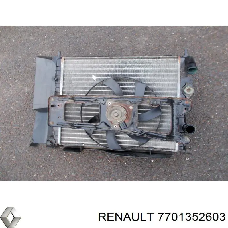 7701352603 Renault (RVI) радіатор охолодження двигуна