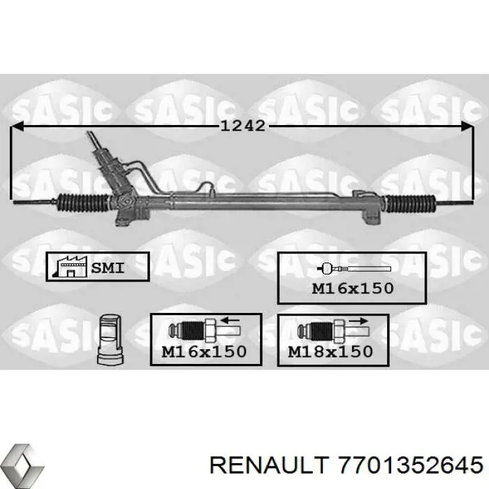 Управління рульове в зборі Renault (RVI) 7701352645 ціна, від 266.05 USD