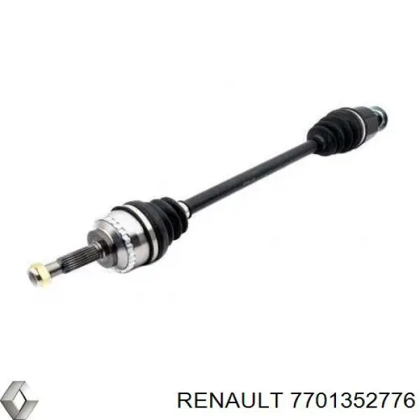 Піввісь передня, права Renault (RVI) 7701352776 ціна, від 76.62 USD