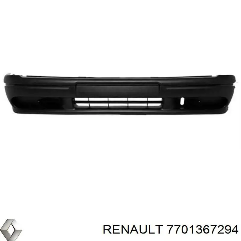 Купити 7701367294 Renault (RVI) Бампер передній, нижня частина