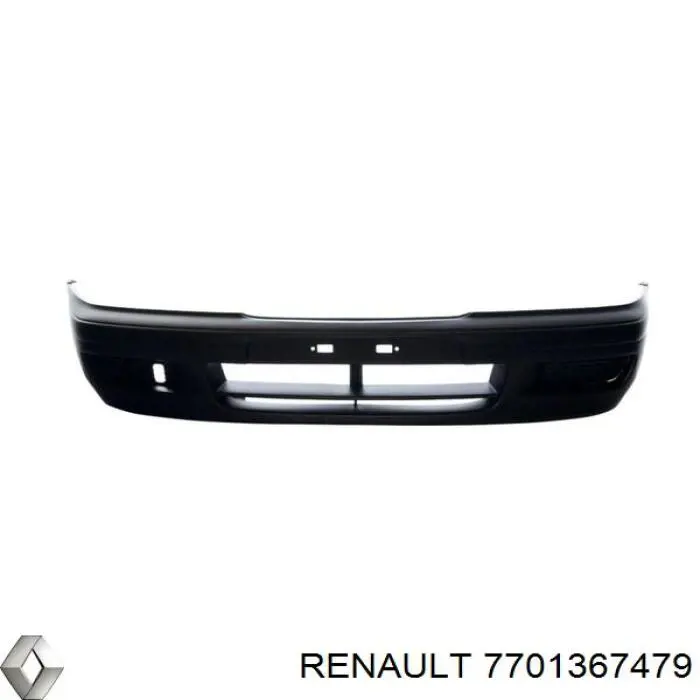 Бампер передній в зборі на Renault 19 I B53, C53