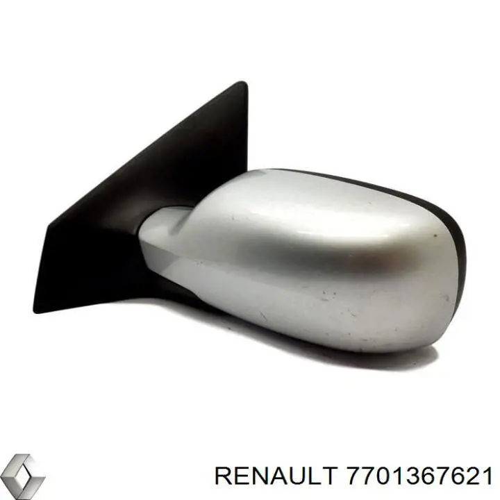 Дзеркальний елемент дзеркала заднього виду, правого Renault (RVI) 7701367621