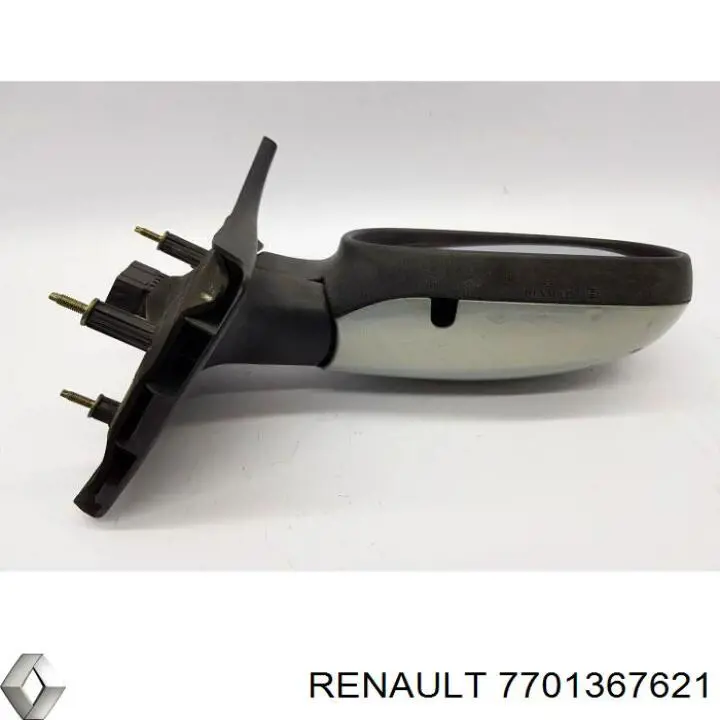 Дзеркальний елемент дзеркала заднього виду, правого 7701367621 Renault (RVI)