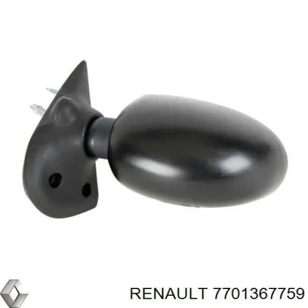 Купити 7701367759 Renault (RVI) Бічне дзеркало заднього виду ліве