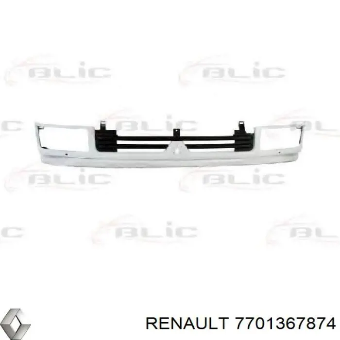 Облицювання радіатора Renault Trafic I фургон (TXX) (1989 - 2001) ціна, від 67.08 USD