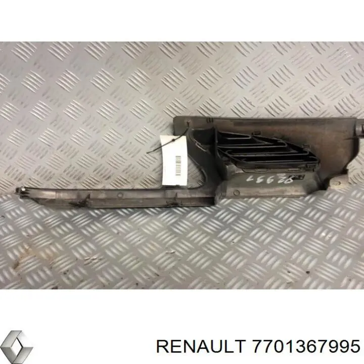 Купити 7701367995 Renault (RVI) Решітка радіатора ліва