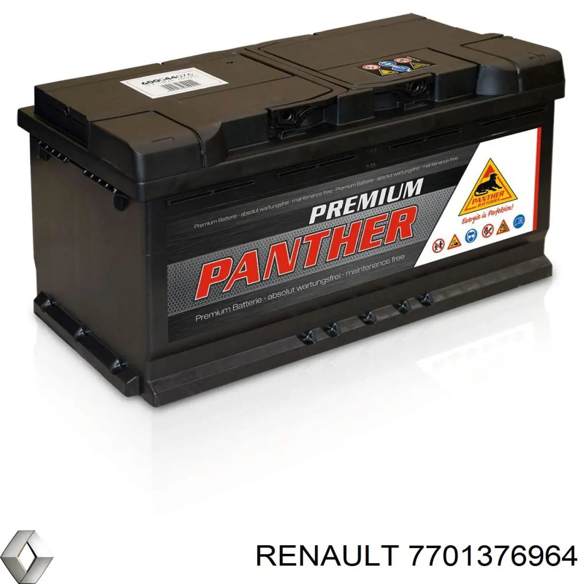 7701376964 Renault (RVI) Авто акумулятор