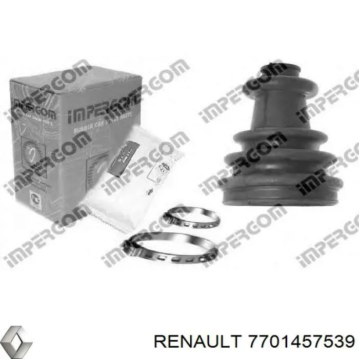 7701457539 Renault (RVI) пильник шруса зовнішній, передній піввісі
