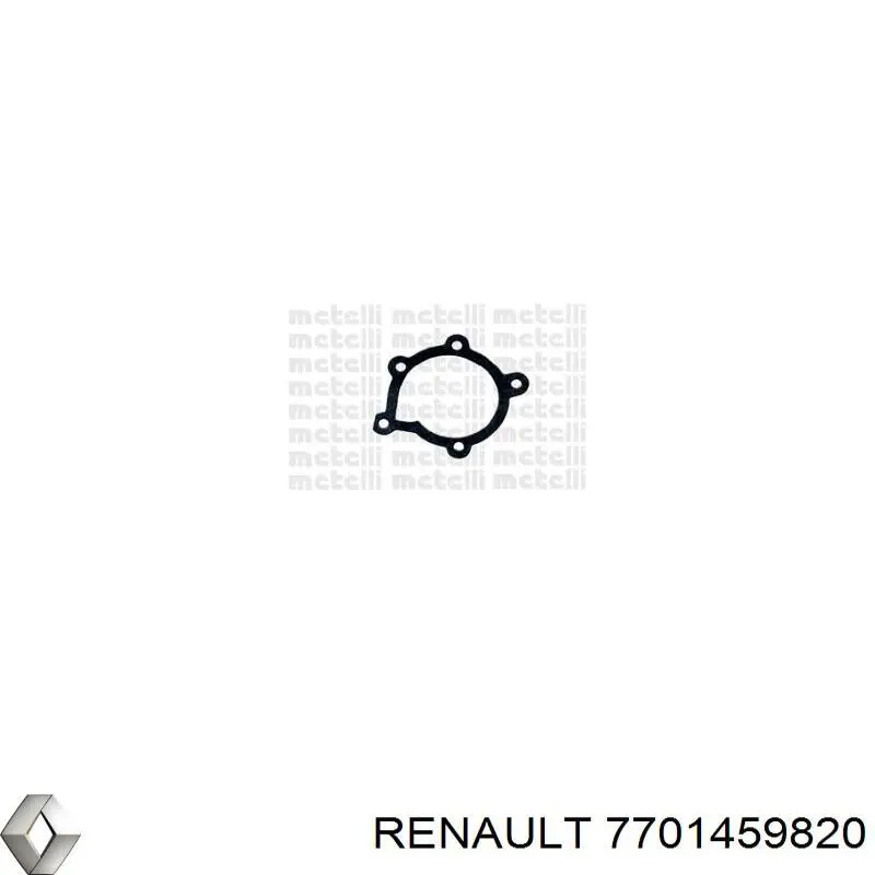 7701459820 Renault (RVI) помпа водяна, (насос охолодження)