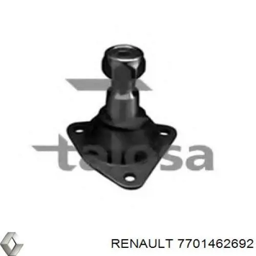 Кульова опора, верхня 7701462692 Renault (RVI)