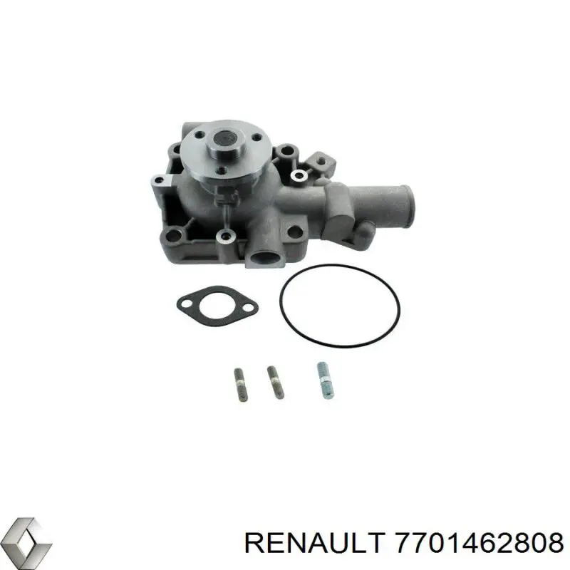 Помпа водяна, (насос) охолодження 7701462808 Renault (RVI)