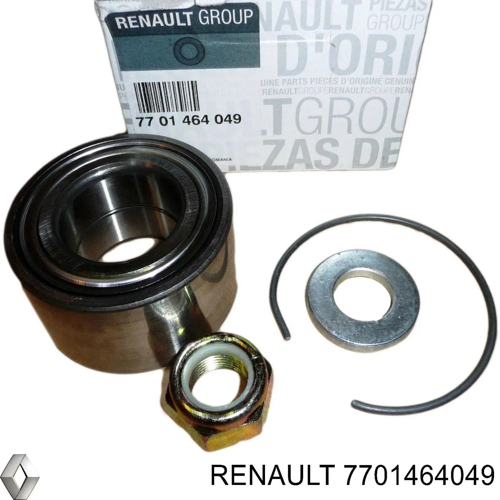 Комплект підшипник маточини передньої Renault (RVI) 7701464049 ціна, від 14.81 USD