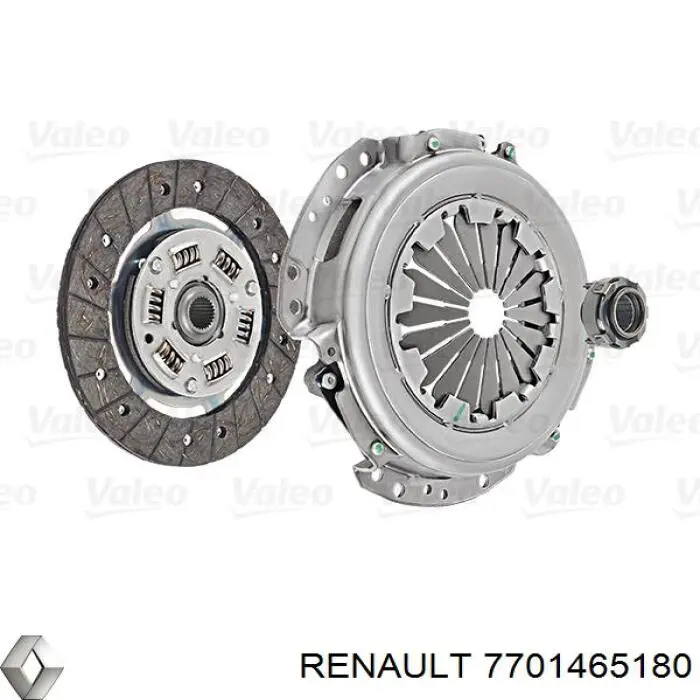 7701465180 Renault (RVI) комплект зчеплення (3 частини)