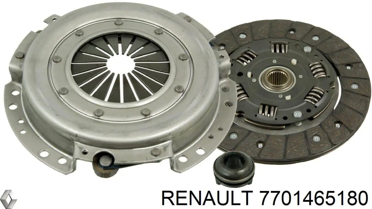 Купити 7701465180 Renault (RVI) Комплект зчеплення (диск, корзина, підшипник)
