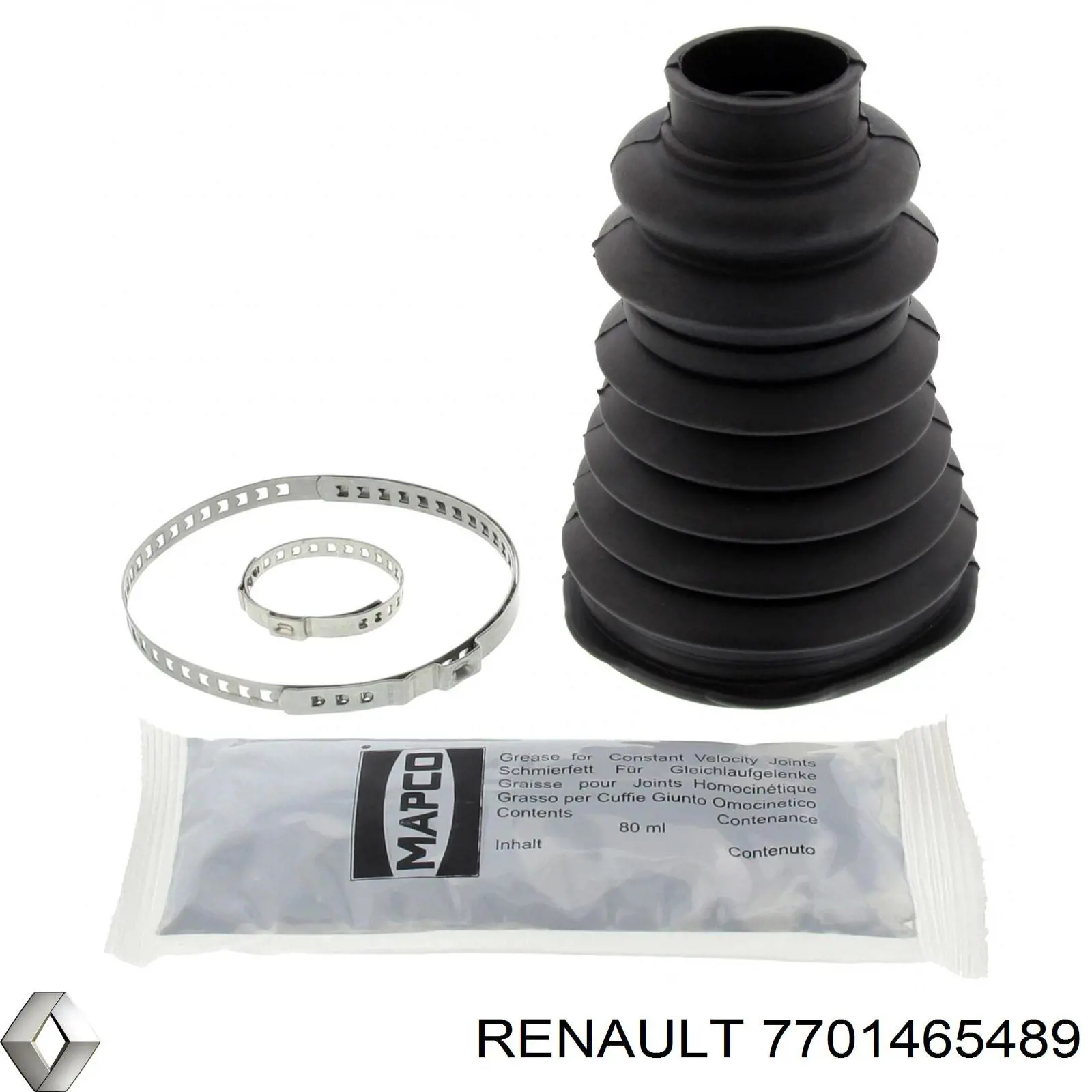 Купити 7701465489 Renault (RVI) Пильник шарніра приводу