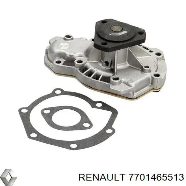 Помпа охолодження Renault (RVI) 7701465513 ціна, від 28.91 USD