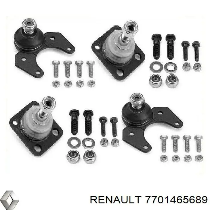 Купити 7701465689 Renault (RVI) Кульова опора, нижня