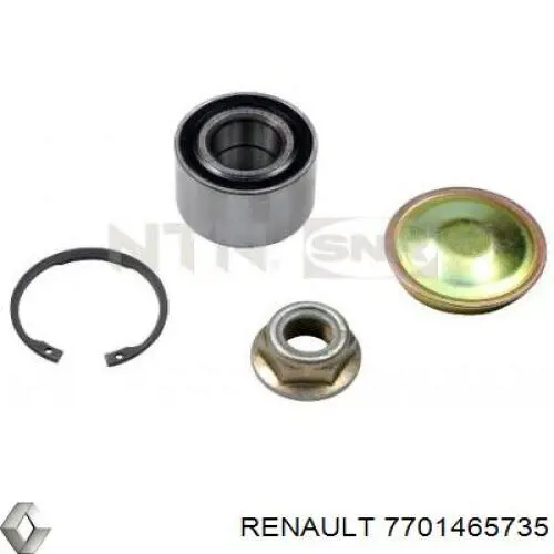 Купити 7701465735 Renault (RVI) Підшипник задньої ступиці